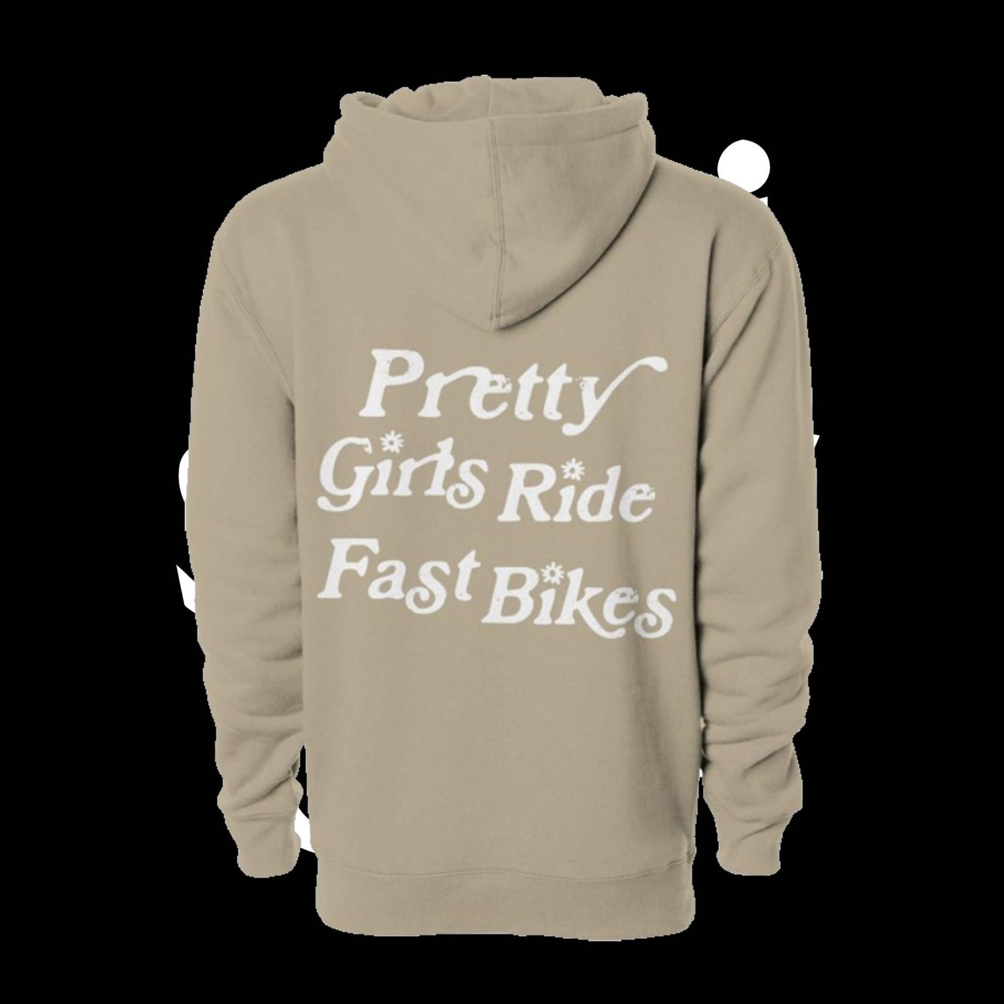 Pretty Girls Ride Fast Bikes Hoodie