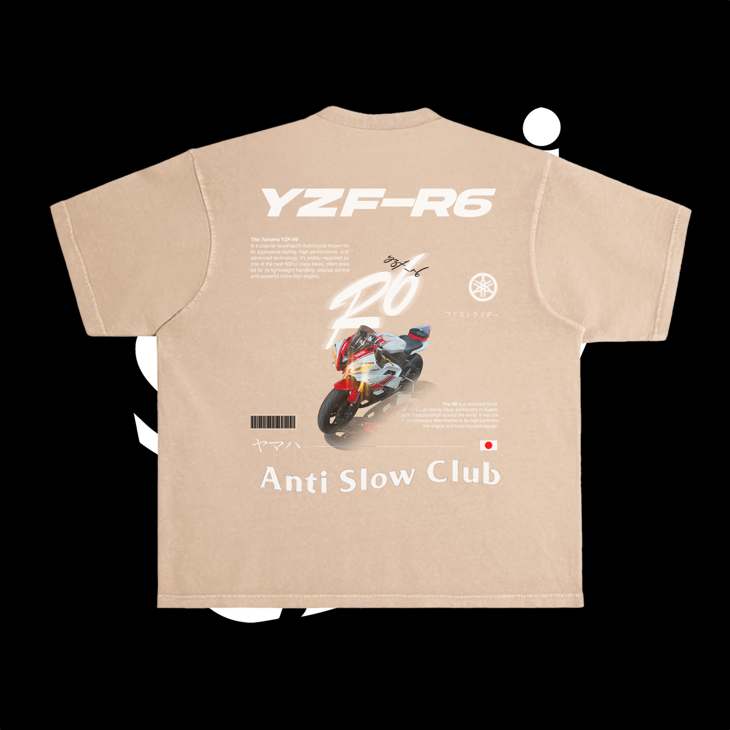 Yamaha R6 Tee | @coop.r6